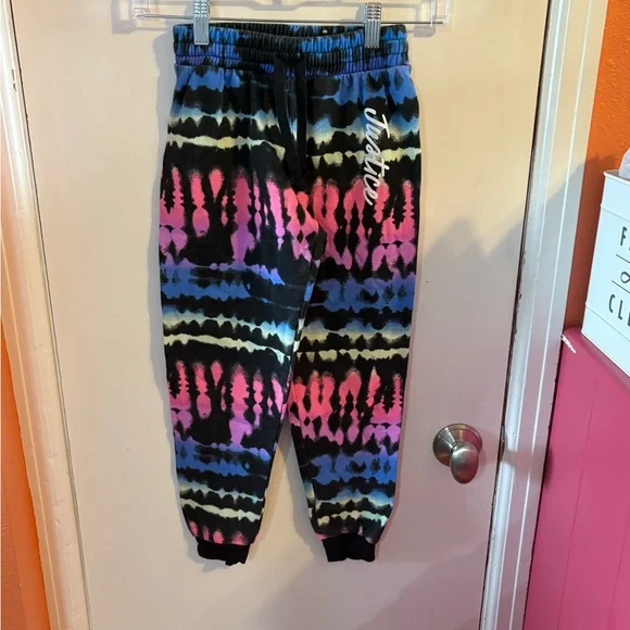 Justice Kids Tie-Dye Joggers - Multicolor - Picture 1 of 3